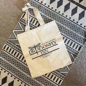 ✨ Gilmore Girls Dragonfly Inn Stars Hollow Canvas Tote